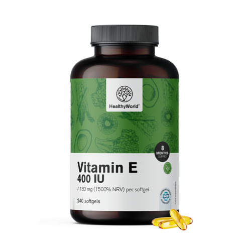 Vitamina E 400 U.I., 240 capsule molli