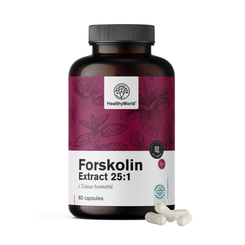Forskolina – dall'estratto di ortica indiana 20 mg, 60 capsule
