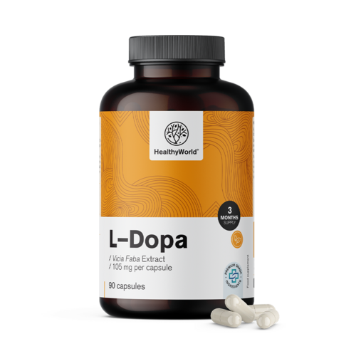 L-dopa 105 mg – dall'estratto di fava, 90 capsule