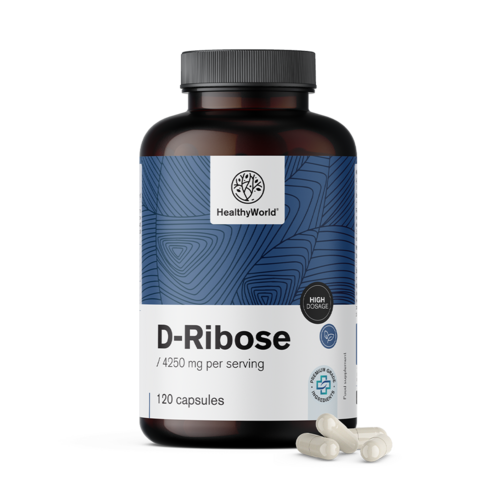 D-ribosio 850 mg, 120 capsule