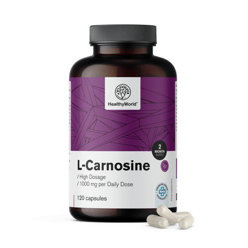L-carnosina 1000 mg, 120 capsule
