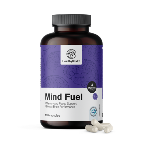 Mind Fuel – memoria e concentrazione, 120 capsule