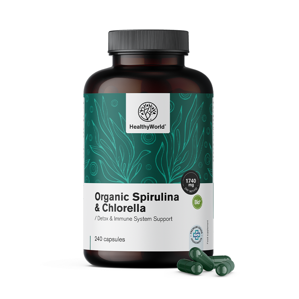Spirulina e clorella