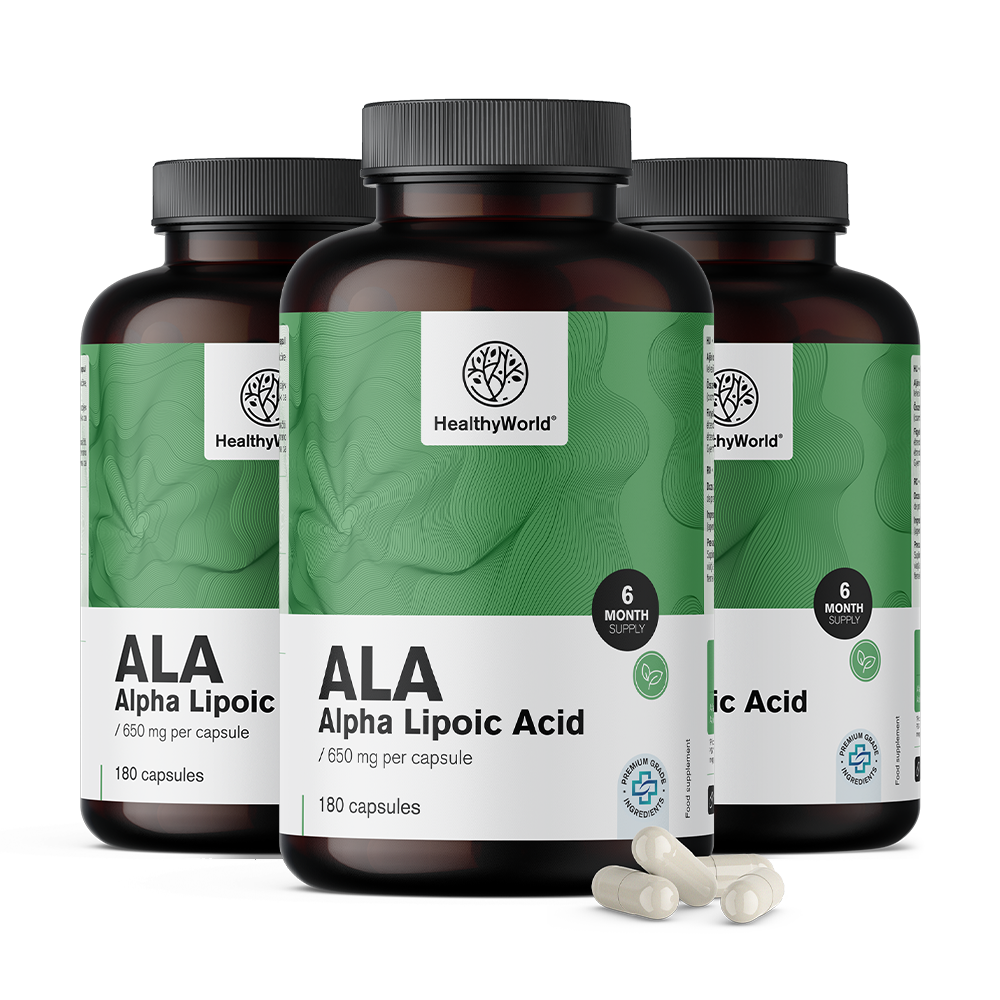 ALA - acido alfa lipoico 650 mg