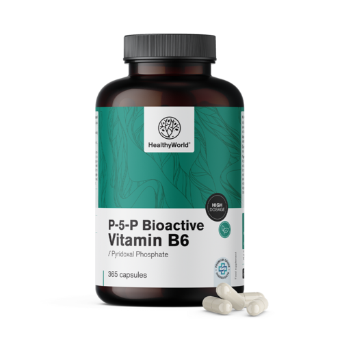 P-5-P – Vitamina B6 bioattiva, 365 capsule