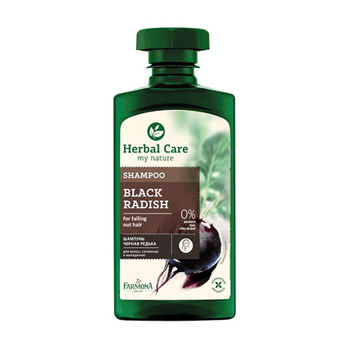 Shampoo per capelli deboli con ravanello nero, 330 ml
