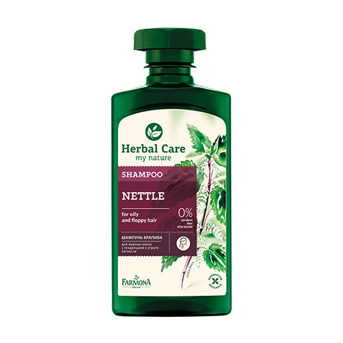 Shampoo per capelli grassi all'ortica, 330 ml