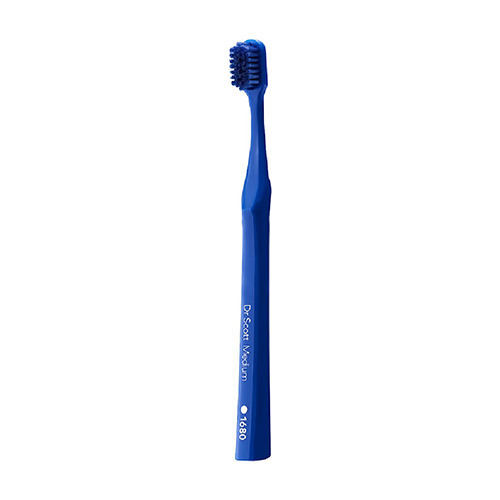 Spazzolino da denti MEDIUM, 1680 setole - blu, 1 pezzo
