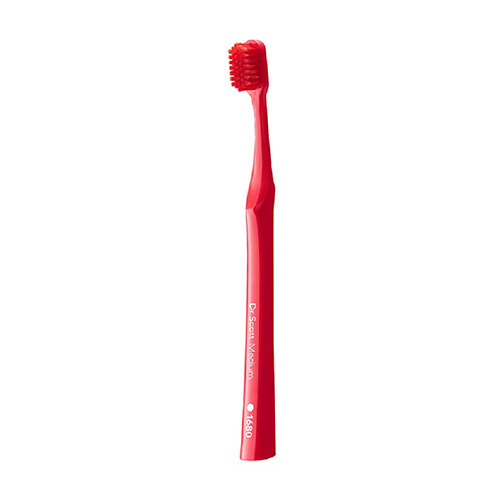 Spazzolino da denti MEDIUM, 1680 setole - rosso, 1 pezzo