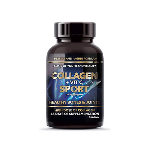Collagene SPORT + vitamina C, 90 compresse