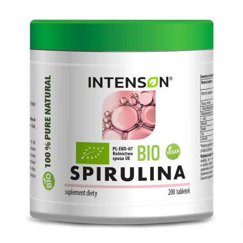 BIO Spirulina 500 mg, 200 compresse