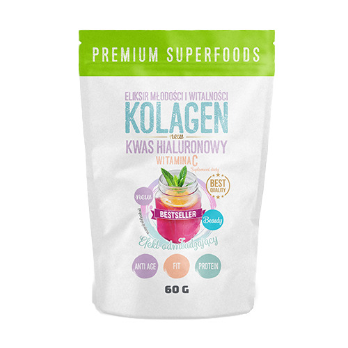 Collagene + Vitamina C + acido ialuronico, 60 g
