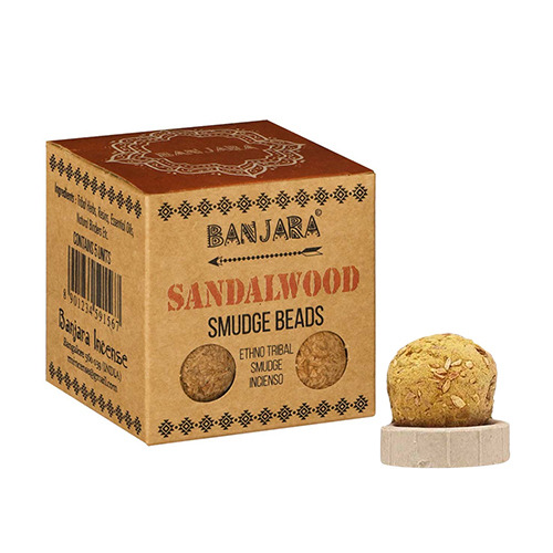 Incenso in perle - sandalo, 5 perle