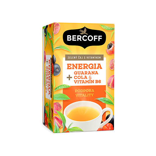 Energia – tè verde con guaranà, 16 x 1,5 g