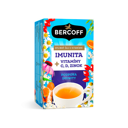 Immunità – tè alle erbe con vitamine, 16 x 1,5 g