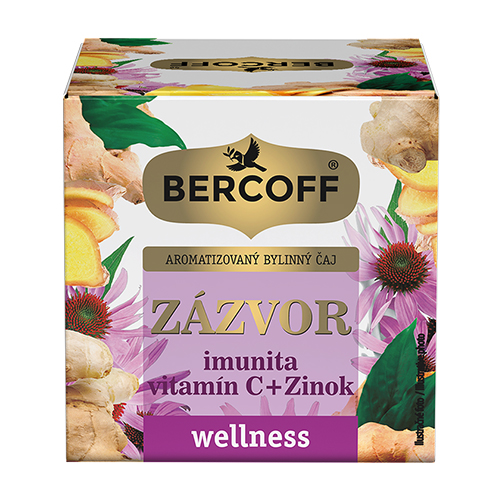 Sistema immunitario – tè alle erbe con vitamina C e zinco, 10 x 2 g