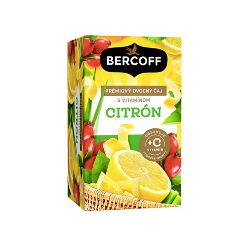 Tè alla frutta – limone e vitamina C, 16 x 2 g