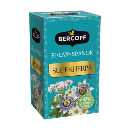 Rilassamento e sonno - tisana alle erbe con camomilla e valeriana, 15 x 2 g