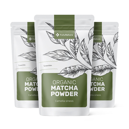 3x BIO Matcha in polvere, totale 300 g
