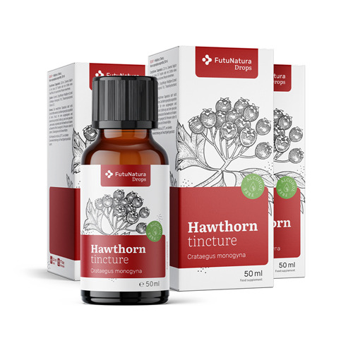 3x Biancospino – tintura, totale 150 ml