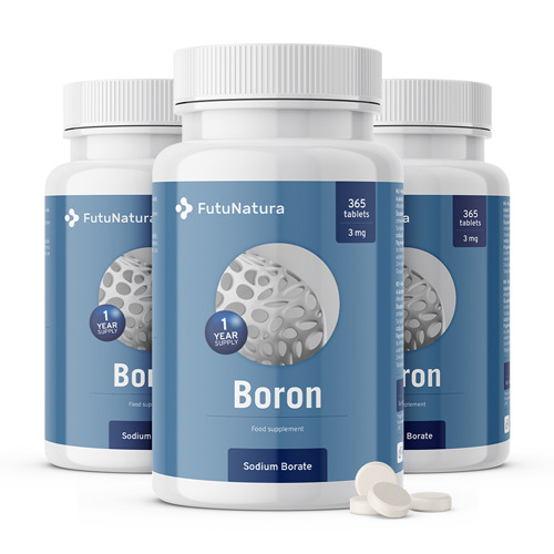 3x Boro 3 mg, totale 1095 compresse
