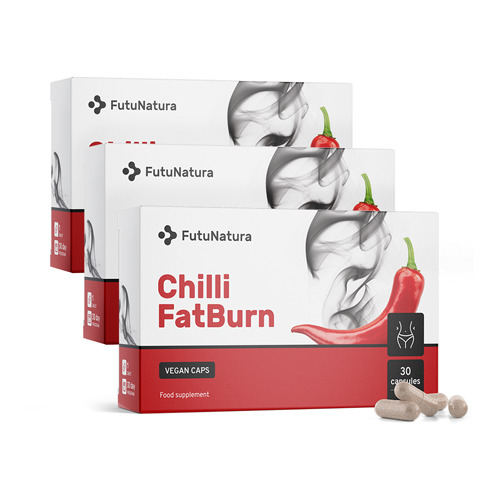 3x Chilli FatBurn, totale 90 capsule