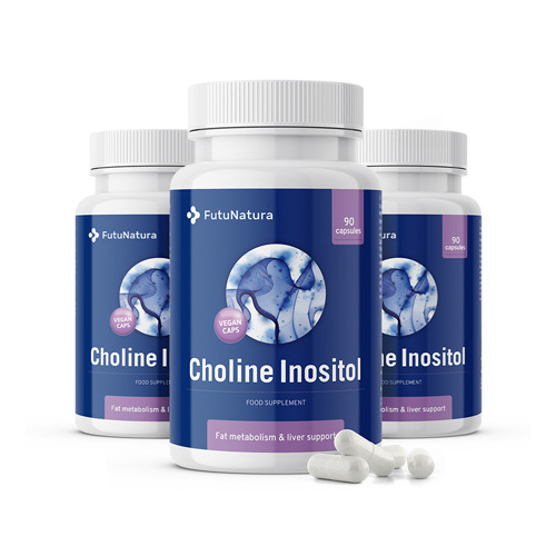 3x Colina-inositolo, totale 270 capsule