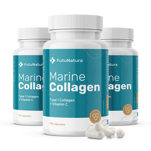 3x Collagene marino 1000 mg, totale 270 capsule