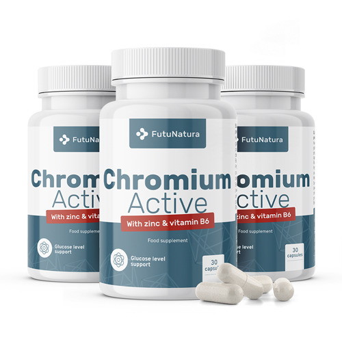 3x Cromo Active, totale 90 capsule
