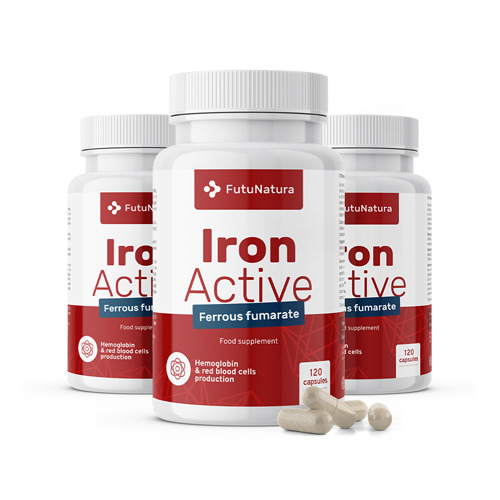 3x Ferro Active, totale 360 capsule