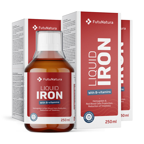 3x Ferro – in liquido, totale 750 ml