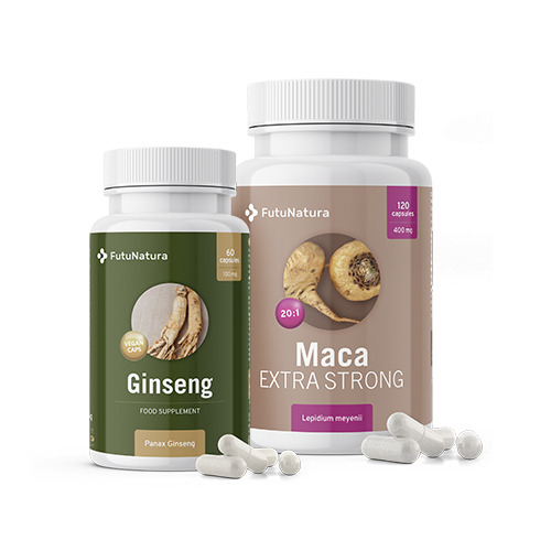 EXTRA STRONG Maca + Ginseng, kit