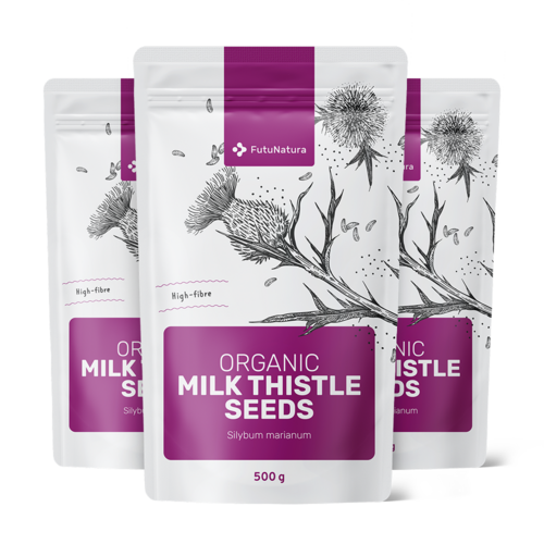 3x BIO Cardo mariano – semi, totale 1500 g