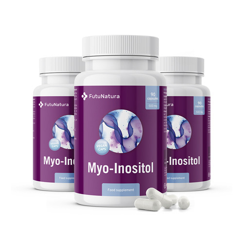 3x Mio-inositolo 500 mg, totale 270 capsule