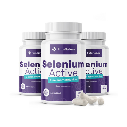 3x Selenio Active, totale 360 capsule