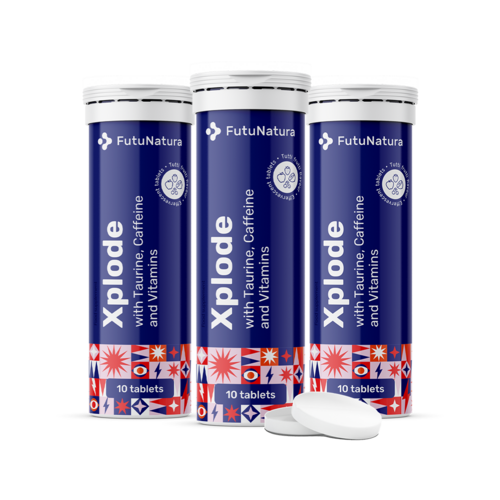 3x Xplode – compresse effervescenti, totale 30 compresse effervescenti