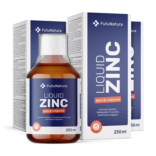 3x Zinco – in liquido, totale 750 ml