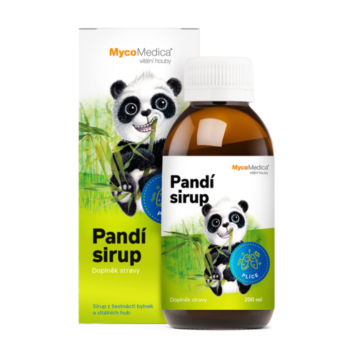 Integratore alimentare liquido per bambini Panda - sistema respiratorio, 200 ml