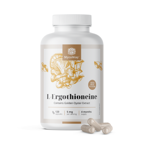 L-Ergotioneina 5 mg, 120 capsule