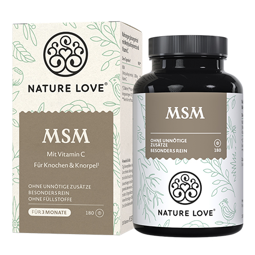 MSM 2000 mg, 180 compresse