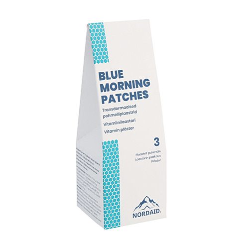 Cerotti rigeneranti Blue Morning con vitamine, 3 cerotti