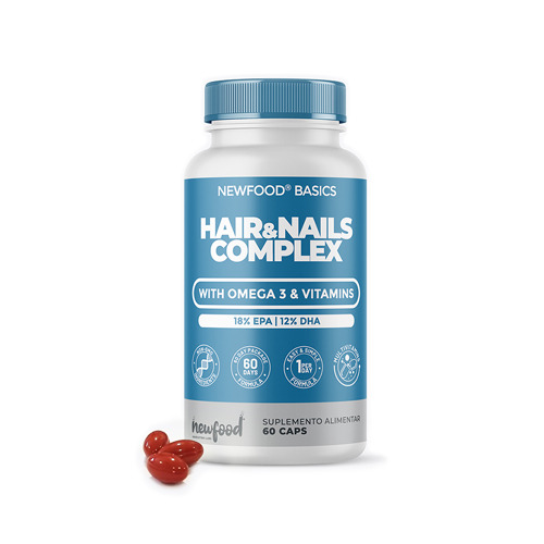 Complesso per capelli e unghie, 60 capsule