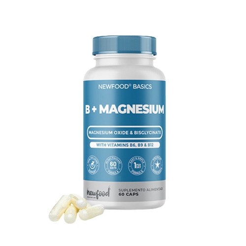 Magnesio + B6, B9, B12, 60 capsule