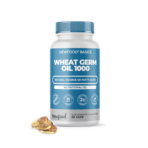 Olio di germe di grano 1000 mg, 60 capsule morbide