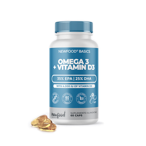 Omega 3 + vitamina D3, 60 capsule
