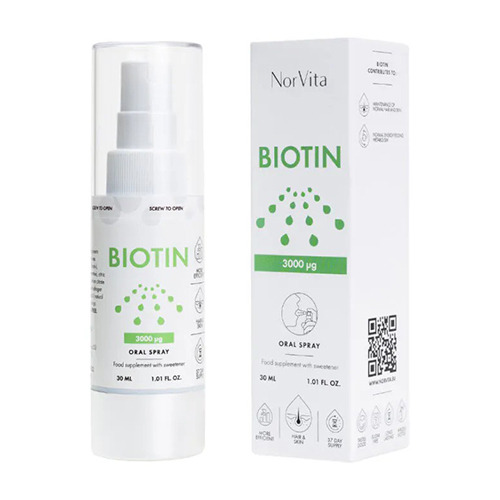 Biotina 3000 µg - spray, 30 ml