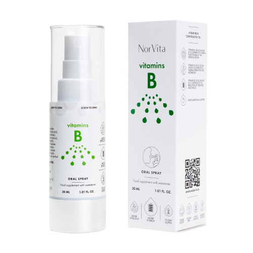 Complesso di vitamine B – spray vegano, 30 ml