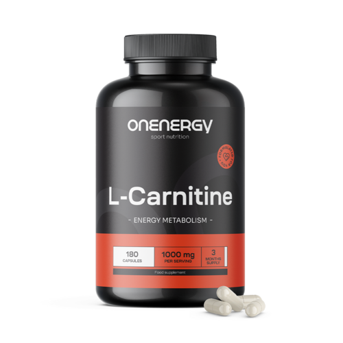 L-carnitina 1000 mg, 180 capsule