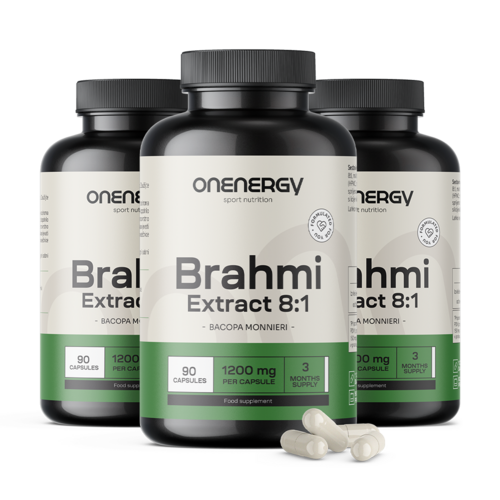 3x Brahmi 1200 mg, totale 270 capsule