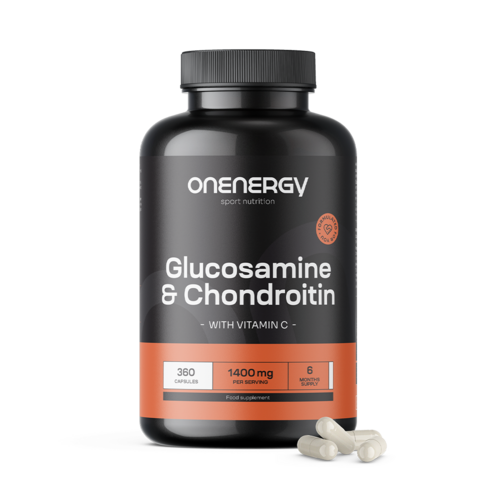 Glucosamina + condroitina 1400 mg, 360 capsule